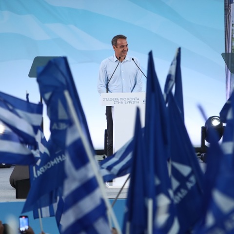 Ο πρωθυπουργός Κυριάκος Μητσοτάκης στη Θεσσαλονίκη 