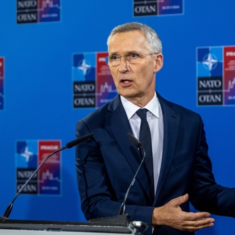 ο γενικός γραμματέας του ΝΑΤΟ Γενς Στόλτενμπεργκ