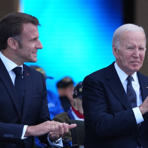 Μπάιντεν - Μακρόν στο Παρίσι