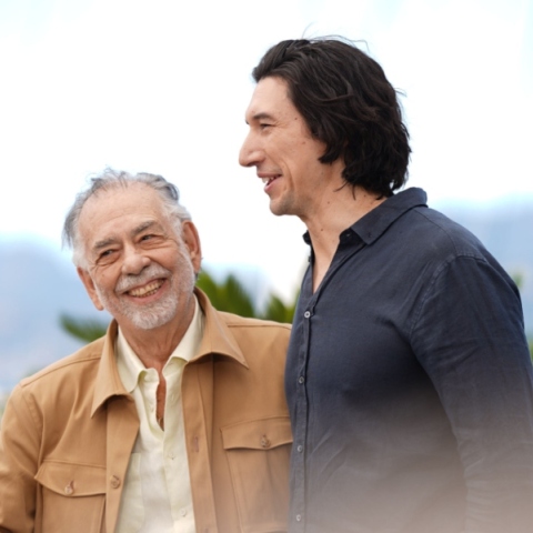  Φράνσις Φορντ Κόπολα μαί με τον Άνταμ Ντράιβερ στο φετινό φεστιβάλ Καννών