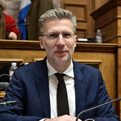 Ο υπουργός Επικρατείας Άκης Σκέρτσος 