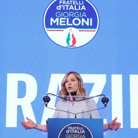 η Τζόρτζια Μελόνι