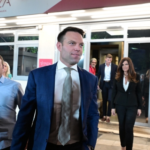 Ο πρόεδρος του ΣΥΡΙΖΑ Κασσελάκης