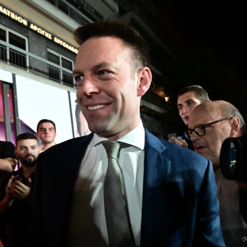 Ο πρόεδρος του ΣΥΡΙΖΑ Στέφανος Κασσελάκης