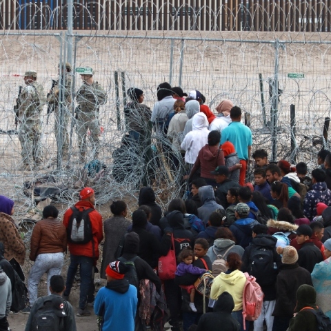 μετανάστες στα σύνορα ΗΠΑ - Μεξικού