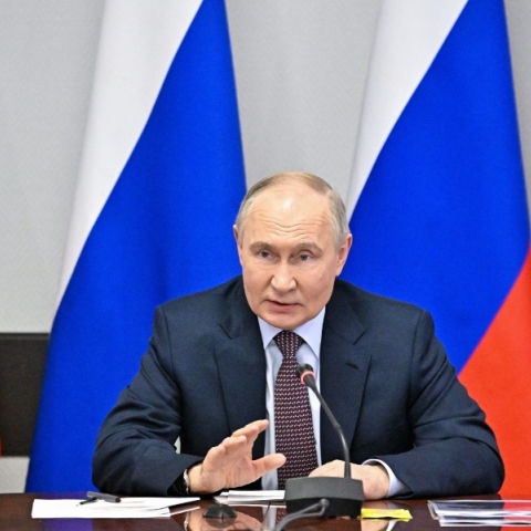 ο Ρώσος πρόεδρος Βλαντιμίρ Πούτιν 