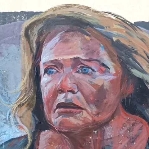 Μαρία Καβογιάννη, γκραφιτι