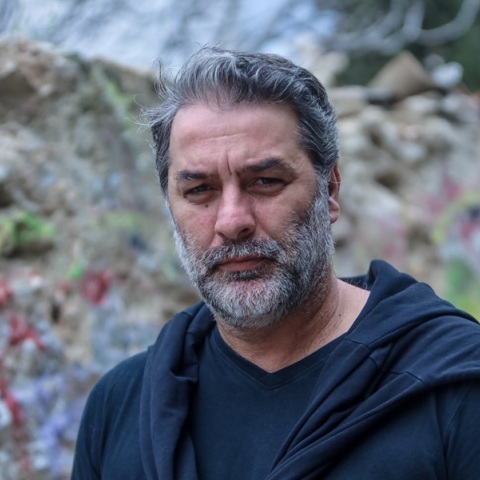 Ο Βασίλης Μπισμπίκης 