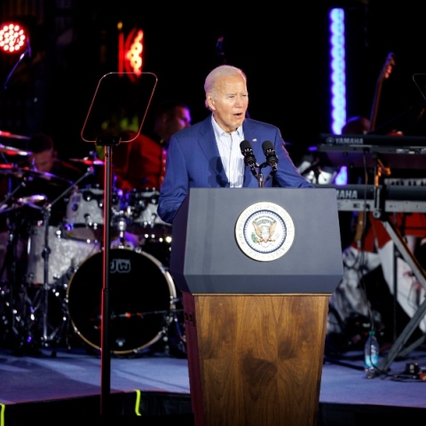 ο προεδρος των ΗΠΑ Τζο Μπάιντεν