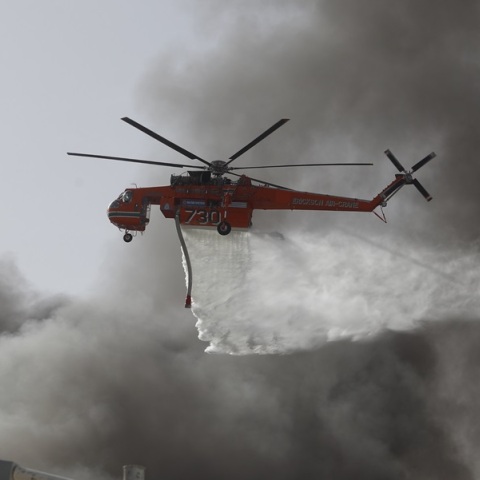 Σέρρες: Συναγερμός για την πυρκαγιά στη Νιγρίτα