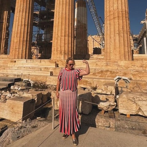 Στην Ακρόπολη η Ρέμπελ Γουίλσον 