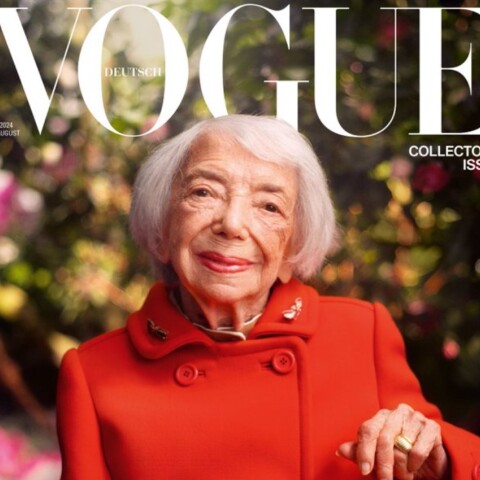 Επιζήσασα του Ολοκαυτώματος, 102 ετών στο εξώφυλλο της γερμανικής Vogue