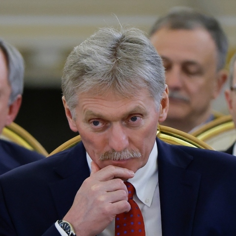 ο εκπρόσωπος του Κρεμλίνου Ντμίτρι Πεσκόφ