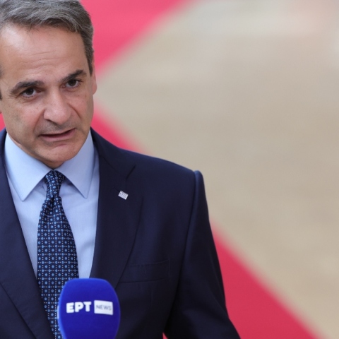 Ο πρωθυπουργός Κυριάκος Μητσοτάκης