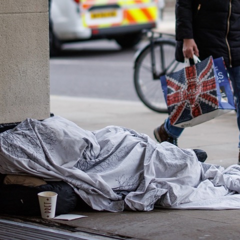 Βρετανία: Αριθμός-ρεκόρ των άστεγων στο Λονδίνο