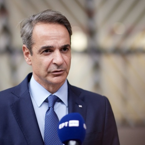 Στις Βρυξέλλες για τη Σύνοδο Κορυφής ο Κυριάκος Μητσοτάκης 