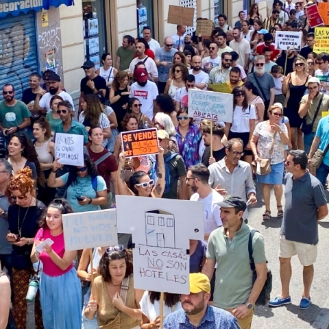 ισπανοι διαδηλωτες