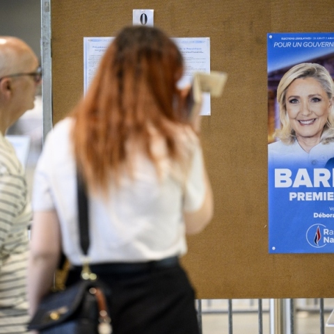 γαλλοι ψηφοφοροι, αφισες