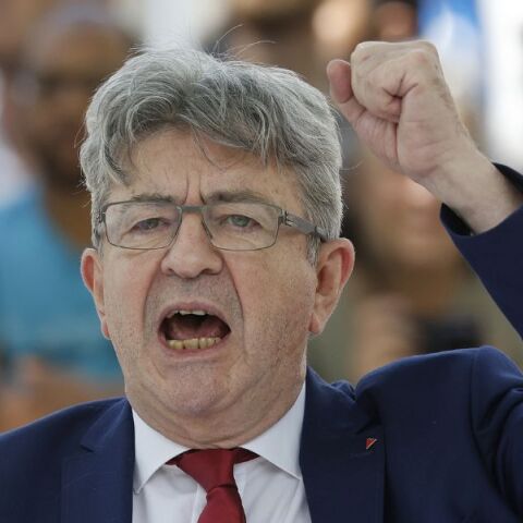 O ηγέτης της Αριστεράς Ζαν Λυκ Μελανσόν 