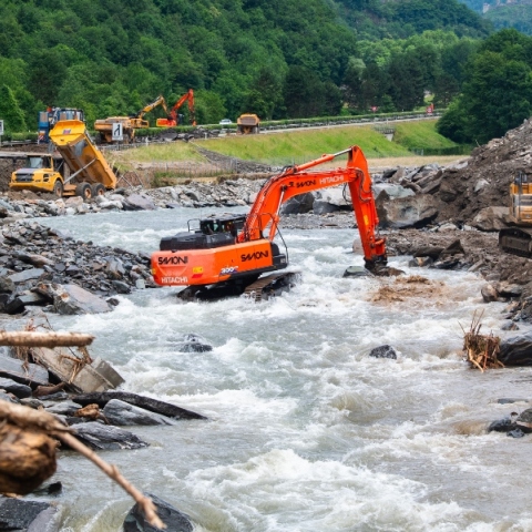 ποταμι, πλημμυρες, εσκαφεις