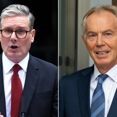 Κιρ Στάρμερ και Τόνι Μπλερ