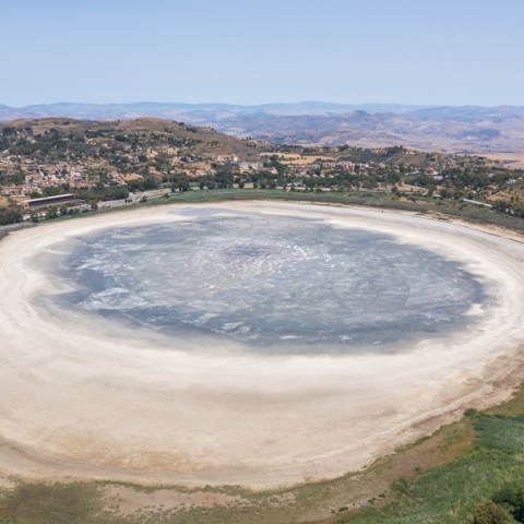Στέρεψε λίμνη Περγούζα στη Σικελία - Φιλοξενούσε χιλιάδες είδη ζώων