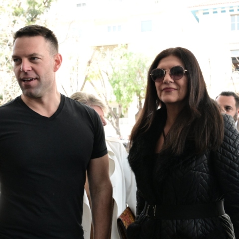 ο Στέφανος Κασσελάκης και η Βούλα Κεχαγιά