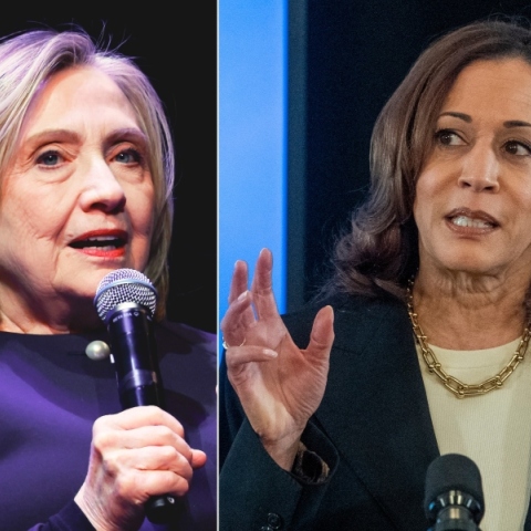 Χίλαρι Κλίντον και Καμάλα Χάρις