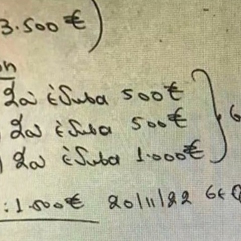 Κύκλωμα εκβιαστών: Το «τεφτέρι» με τα ποσά, τα πρόσωπα και οι παράνομες δοσοληψίες 