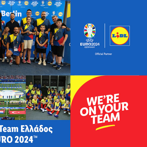 Lidl Kids Team Ελλάδος: UEFA EURO 2024TM στο Βερολίνο