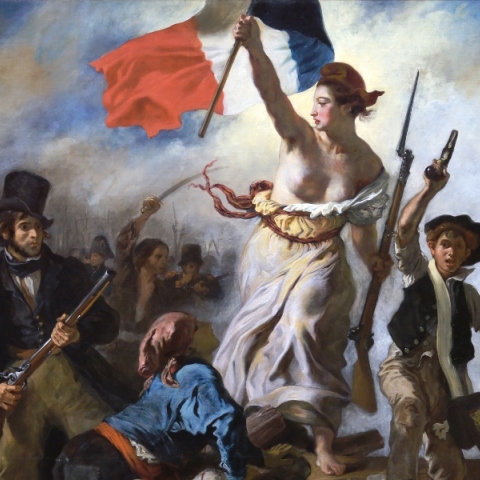 Η Ελευθέρια οδηγά τον Λαό