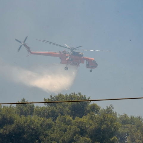 Έβρος: Βελτιωμένη η εικόνα της φωτιάς στο Σουφλί