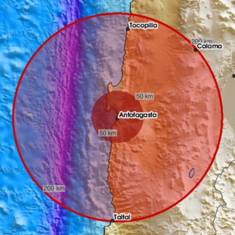 Ισχυρός σεισμός 7,3 βαθμών της κλίμακας Ρίχτερ ταρακούνησε τη Χιλή