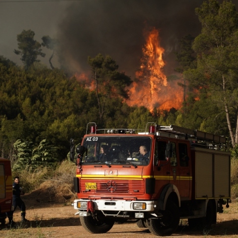 φωτια, δασος, βουνο, πυροσβεστες