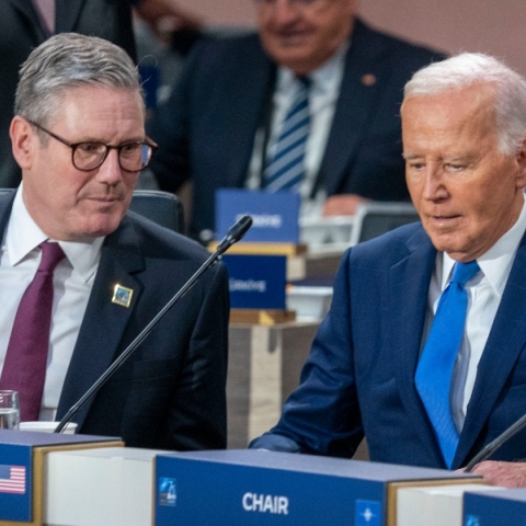 Κιρ Στάρμερ και Τζο Μπάιντεν