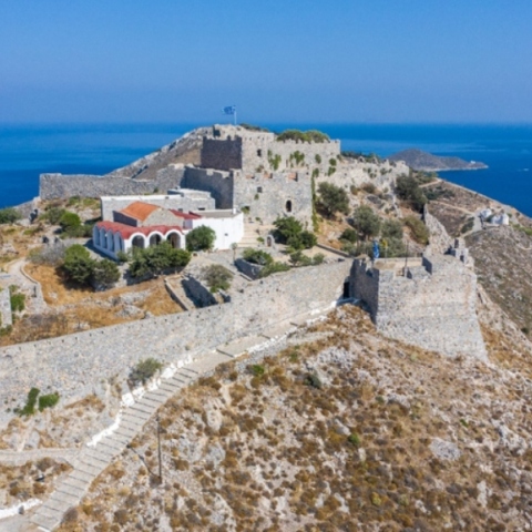 Άποψη του Κάστρου Παντελίου