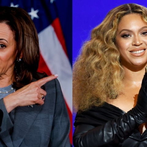 Κάμαλα Χάρις και Μπιγιονσέ 