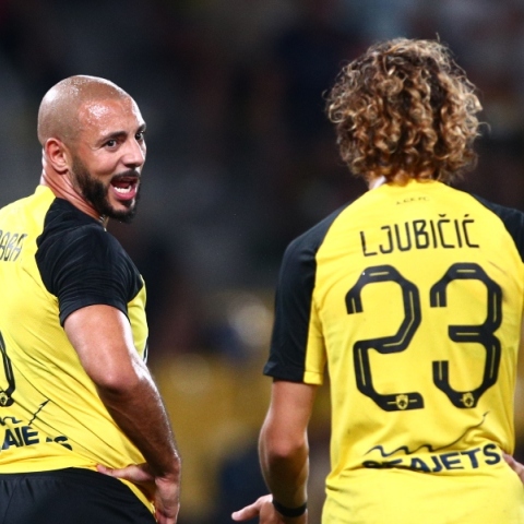 Παίκτες της ΑΕΚ στη νίκη επί της Ίντερ Εσκάλδες