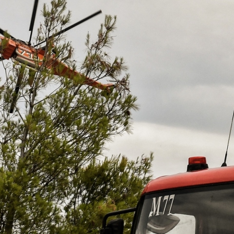 ελικοπτερο, πυροσβεστική δασος