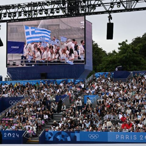 ΟΛΥΜΠΙΑΚΟΙ ΑΓΩΝΕΣ / ΠΑΡΙΣΙ 2024 / ΤΕΛΕΤΗ ΕΝΑΡΞΗΣ (ΑΝΤΩΝΗΣ ΝΙΚΟΛΟΠΟΥΛΟΣ / EUROKINISSI)