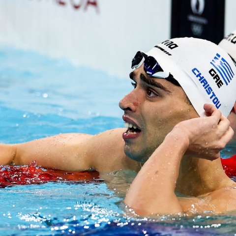 Ασημένιος Ολυμπιονίκης ο σπουδαίος Απόστολος Χρήστου στα 200μ ύπτιο