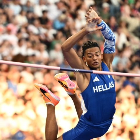 Εμμανουήλ Καραλής: Το άλμα στα 5.90 που του έδωσε το χάλκινο μετάλλιο