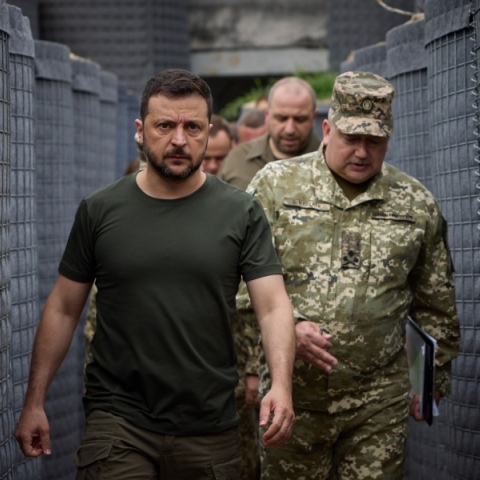 ο Ουκρανός πρόεδρος Βολοντίμιρ Ζελένσκι