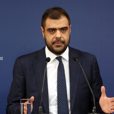 Ο κυβερνητικός εκπρόσωπος Παύλος Μαρινάκης