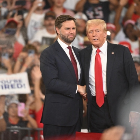 Τζέι Ντι Βανς και Ντόναλντ Τραμπ