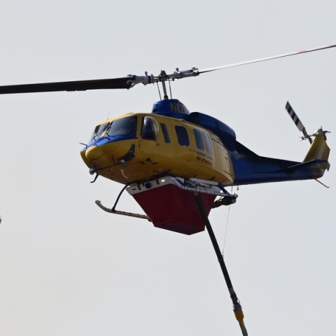 δυο ελικοπτερα της πυροσβεστικής