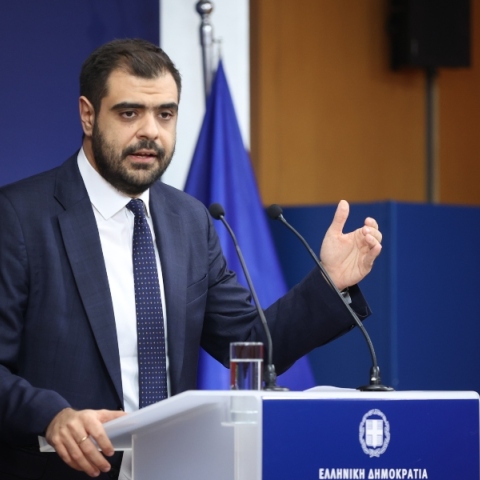 ο κυβερνητικός εκπρόσωπος, Παύλος Μαρινάκης