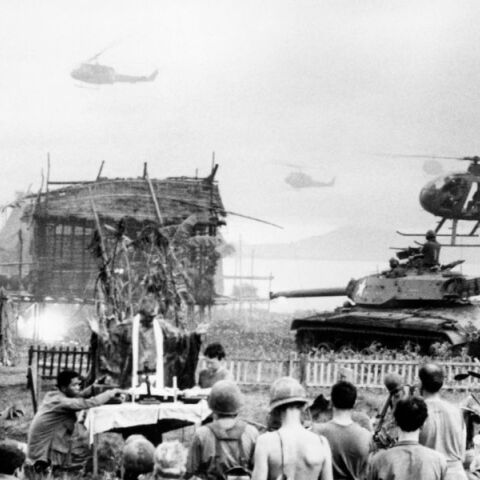 Φωτογράφιση από τα γυρίσματα της ταινίας Apocalypse Now