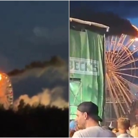 Γερμανία: Φωτιά σε ρόδα λούνα παρκ στη Λειψία - Πάνω από 20 τραυματίες