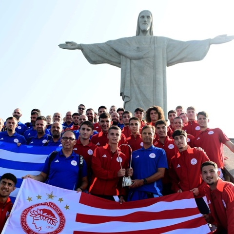 Ολυμπιακός: «Ερυθρόλευκες» βόλτες των νέων στη Βραζιλία 